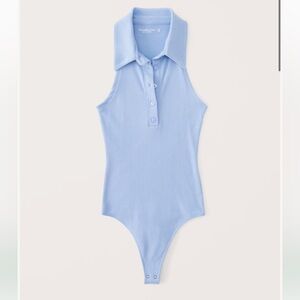 🌸 Abercrombie & Fitch 🌸 “ribbed polo bodysuit”